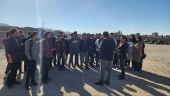 بازدید دانشجویان گروه مهندسی عمران از مجتمع تولیدی بتن آماده مشرق زمین
